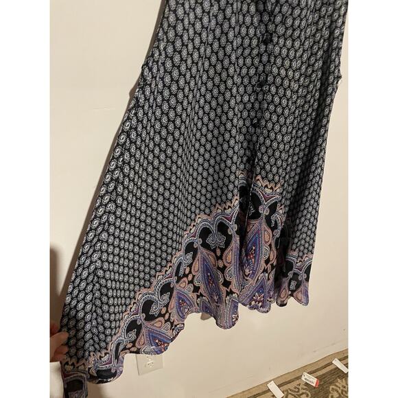 Umgee Dress Women Small Multicolor Mini A Line Floral Paisley Ladies Lightweigt - Picture 4 of 5